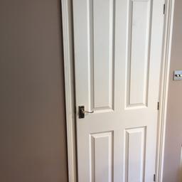 Internal door - only had it for a couple of months. Handles and hinges included. Detached and ready to collect from West Green.
78”h x 30”w 
199cm h x 76cm w