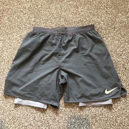 Shorts are size L large and have built in cycling shorts and are in perfect condition. Price includes postage