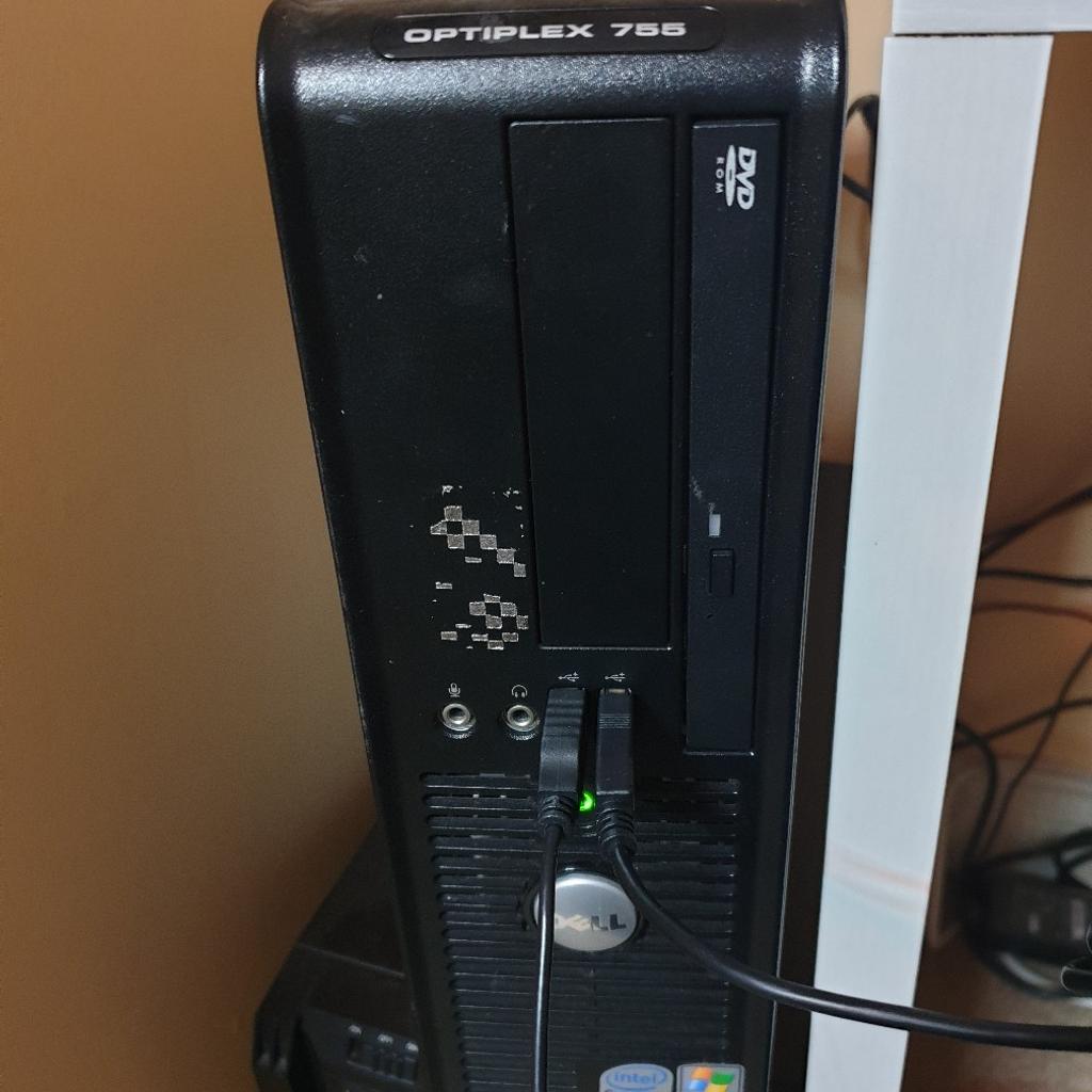 Dell Optiplex 755, Intel Core 2 Duo E6750@2.66GHz, 4GB RAM, 80GB HDD
Can be used with two monitors.
In good conditions.