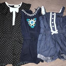 All age 18-24 months

Black & White Spotty Bow- Next
Navy Embroidered- Baby Gap
Denim & Cream Lace- Young Dimensions

£2 each or all 3 for £5