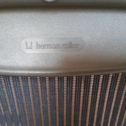 HERMAN MILLER BLACK MESH ERGONOMIC OFFICE CHAIR - Size B
Used but in good condition, with some minor scuffs.
RRP over £800
Apologies for the photos, I can't turn them round!...