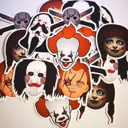 £1 for 1 or £3 for 6.

Pack includes:
Pennywise
Chucky
Annabelle
Jigsaw
Jason Vorhees
Ghostface (Scream)

Royal Mail 2nd Class Postage 80p or Royal Mail 1st Class Postage 90p.