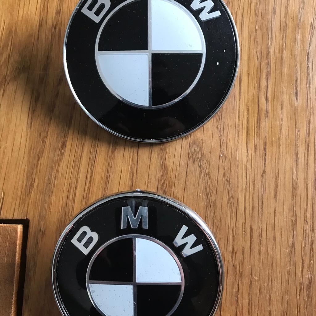 BMW Emblem schwarz / weiß Im Set 82 und 74 in 66386 St. Ingbert für 30,00 €  zum Verkauf