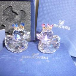 Swarovski Ducks. in Mint condition with original box and sleeve. Paypal accepted and will post within the UK for £50 inclusive.