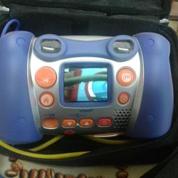 KIDS VTECH CAMERA IN GREAT CONDITION
COMES WITH ALL ACCESSORIES 
INCLUDING BLACK CARRY CASE
INSTRUCTION MANUEL ETC
OPEN TO OFFERS
COLLECTION ONLY PLEASE