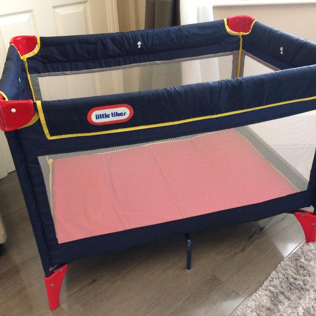 Little tikes 2025 travel cot