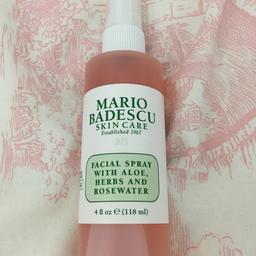 Facial Spray with Aloe, Herbs and Rosewater - unused.