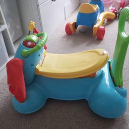 Fisher price ride on elephant, vtech ride on for two of them 20£ or 10£ each Collection only Forest Gate
