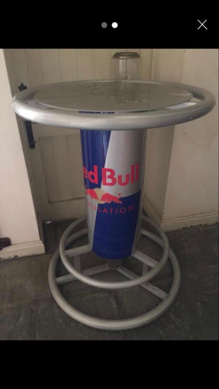 Red bull bar table in North Warwickshire für 120,00 £ zum Verkauf