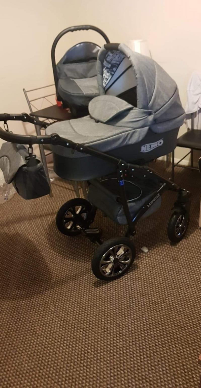 Nemo pram outlet grey