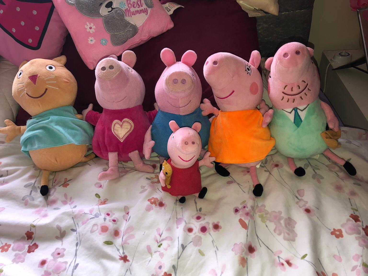 Peppa pig soft toy bundle in WN8 Lancashire for £15.00 for sale Shpock