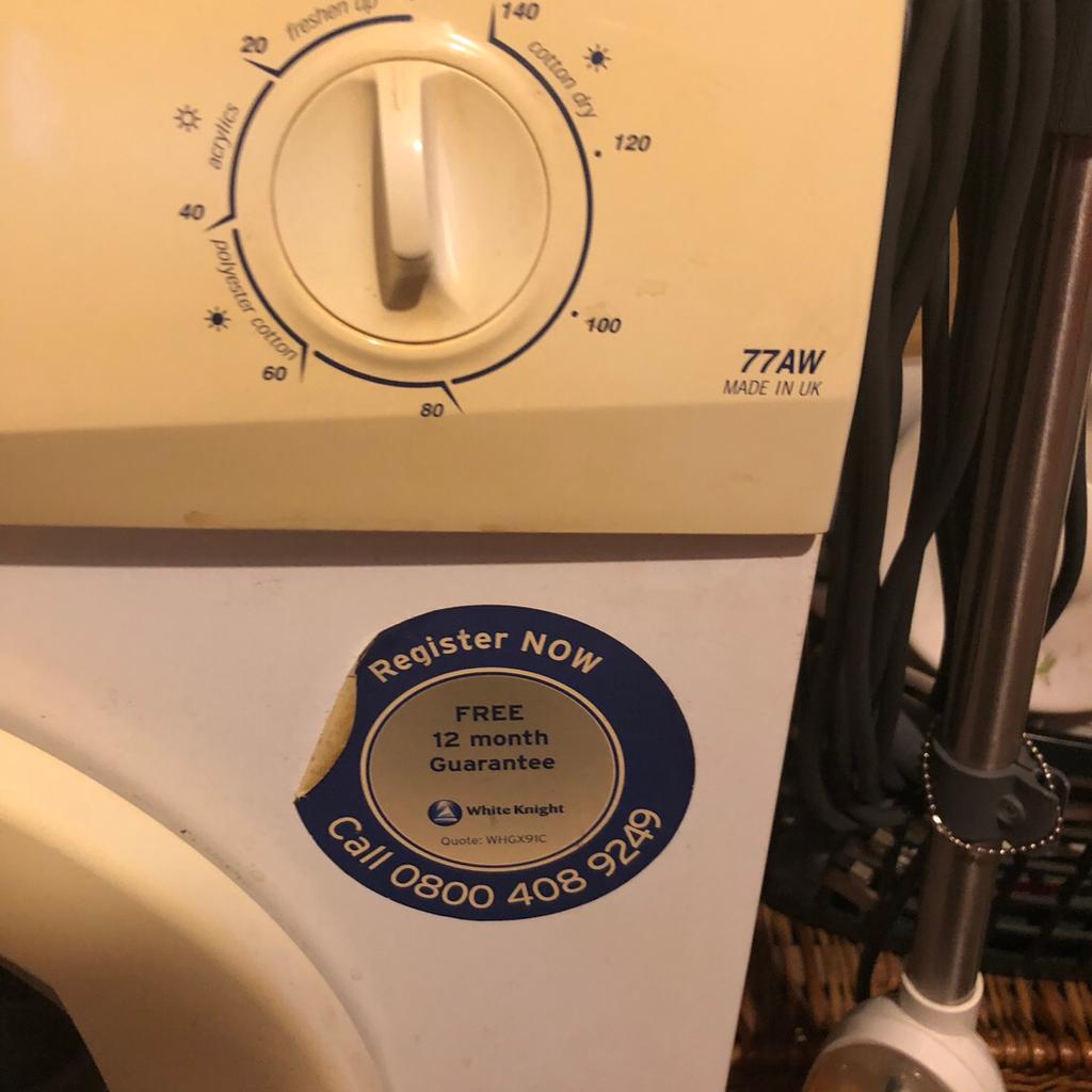 White knight condenser tumble dryer in B62 Dudley für 15,00 £ zum