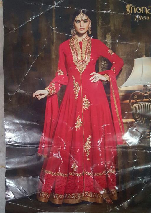 Buy & Sell Greater Manchester Oldham - Photos for Red Anarkali dress 