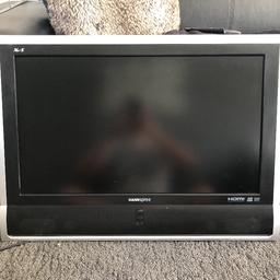 32” TV and wall bracket with all fixings. Need gone asap