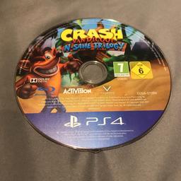 Crash bandicoot 
Completely working 
Just no case