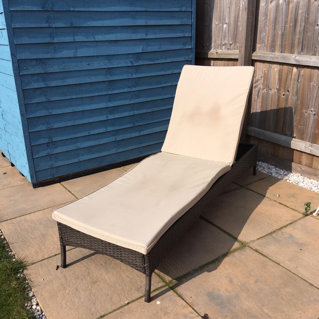 Homebase sun lounger hot sale