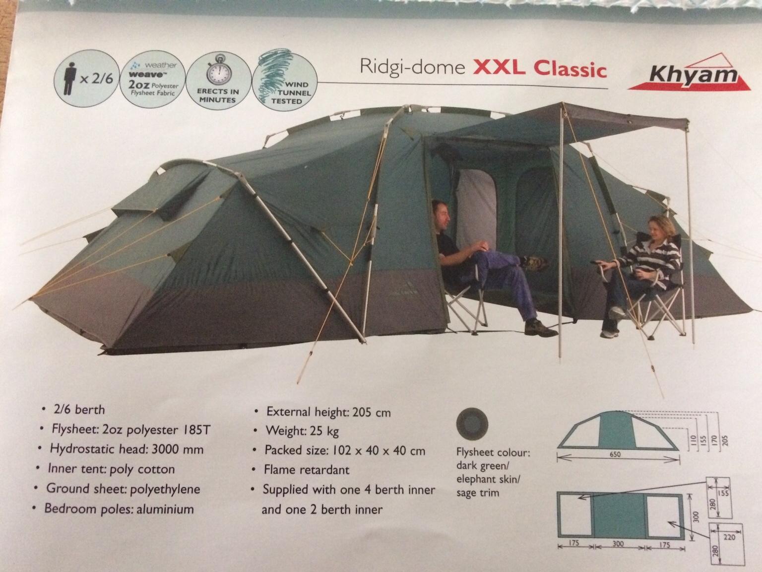 Khyam ridgi shop dome xxl