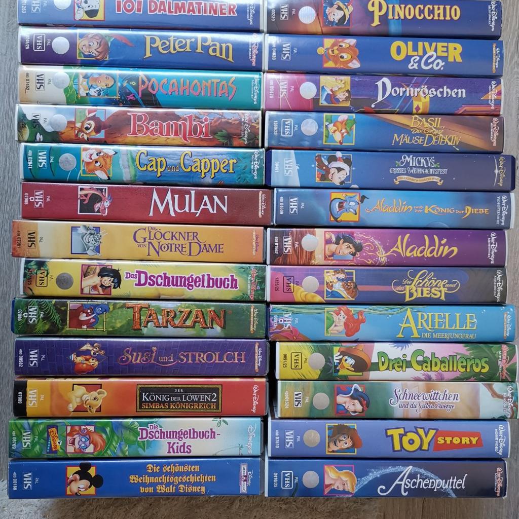 Disney Vhs Sammlung in 67071 Ludwigshafen am Rhein for €50.00 for sale ...