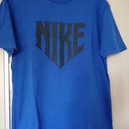 Blaues Herren T-Shirt von Nike, Größe M, gegen Selbstabholung