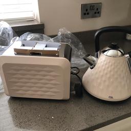 Brand new kettle and toaster £20