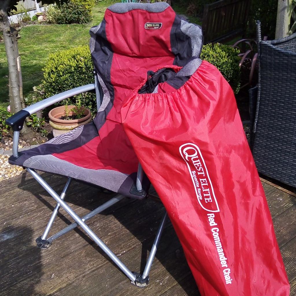 Fold Up Quest Red Commander Chairs in CW8 Weaverham for 40.00 for