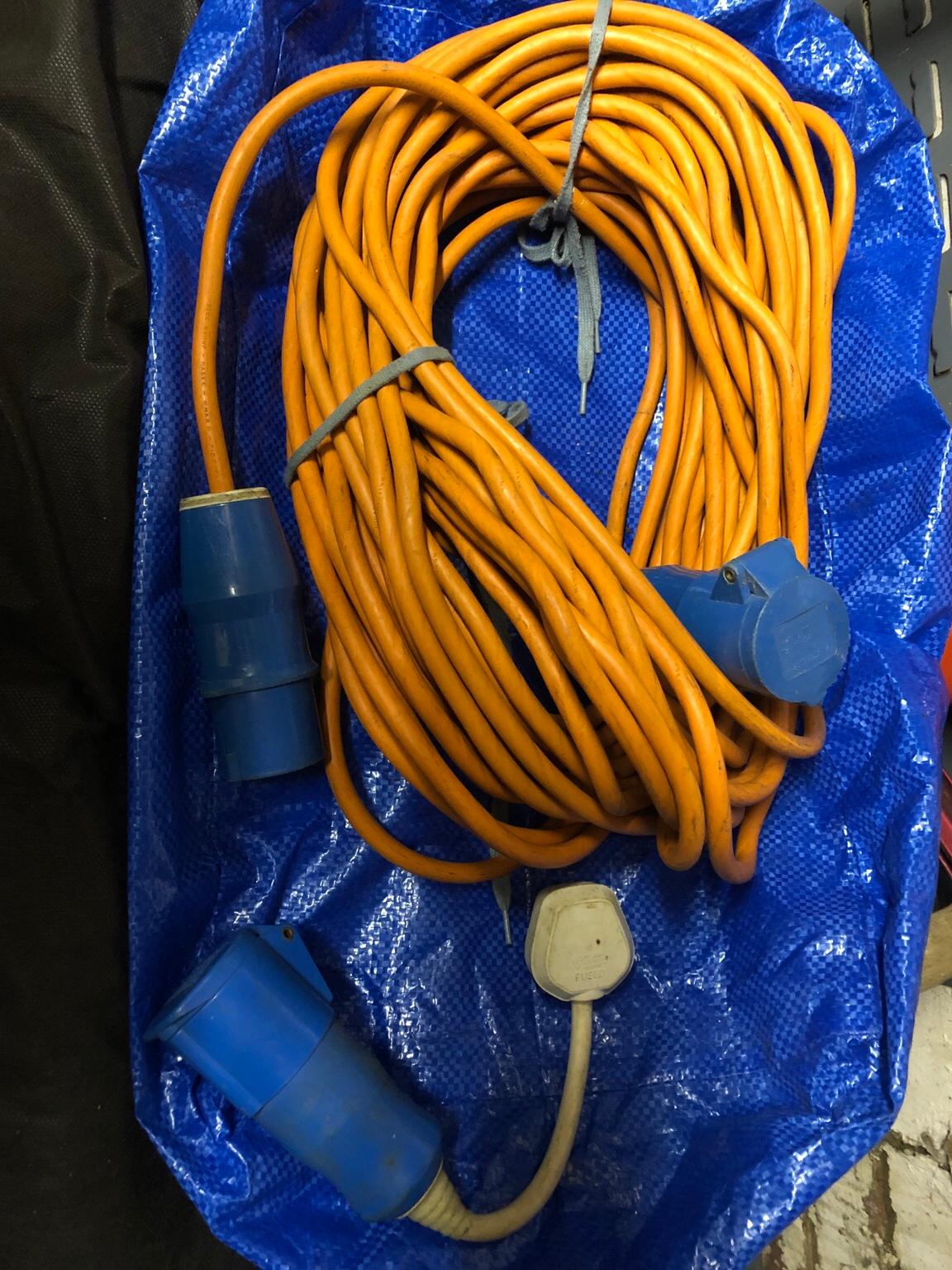 30m Caravan Hook Up Cable, inc 240v 3 pin in DL1 Darlington for £25.00