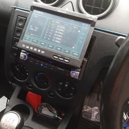stereo for sale going cheap working aux 
sat nav but reqs sd card 
call 07085557928 for more info