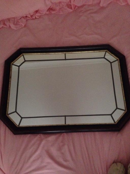 Buy & Sell Hertfordshire Broxbourne - Photos for Mahogany leaded mirror