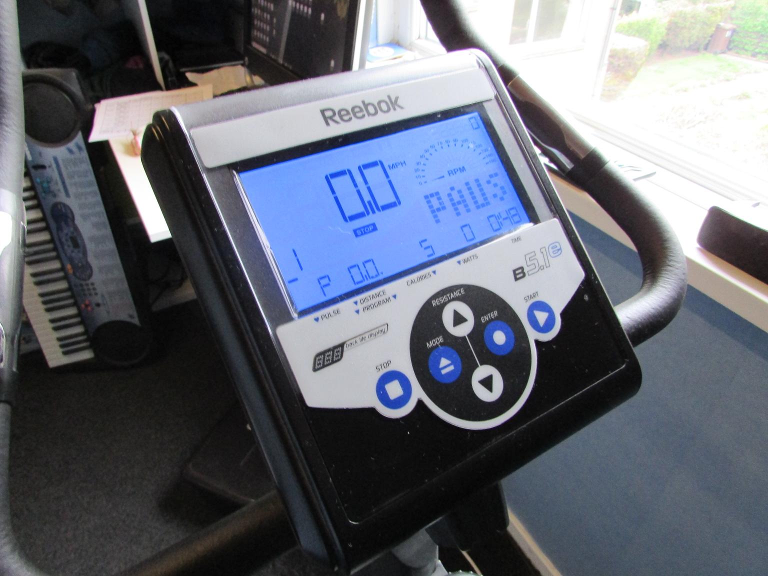 reebok b5 1e exercise bike