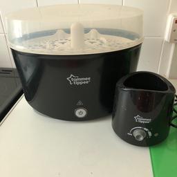 In working order the sterIliser needs to be descaled but works great bottle warmer in good condition need Gone ASAP can meet locally or pick up SE15