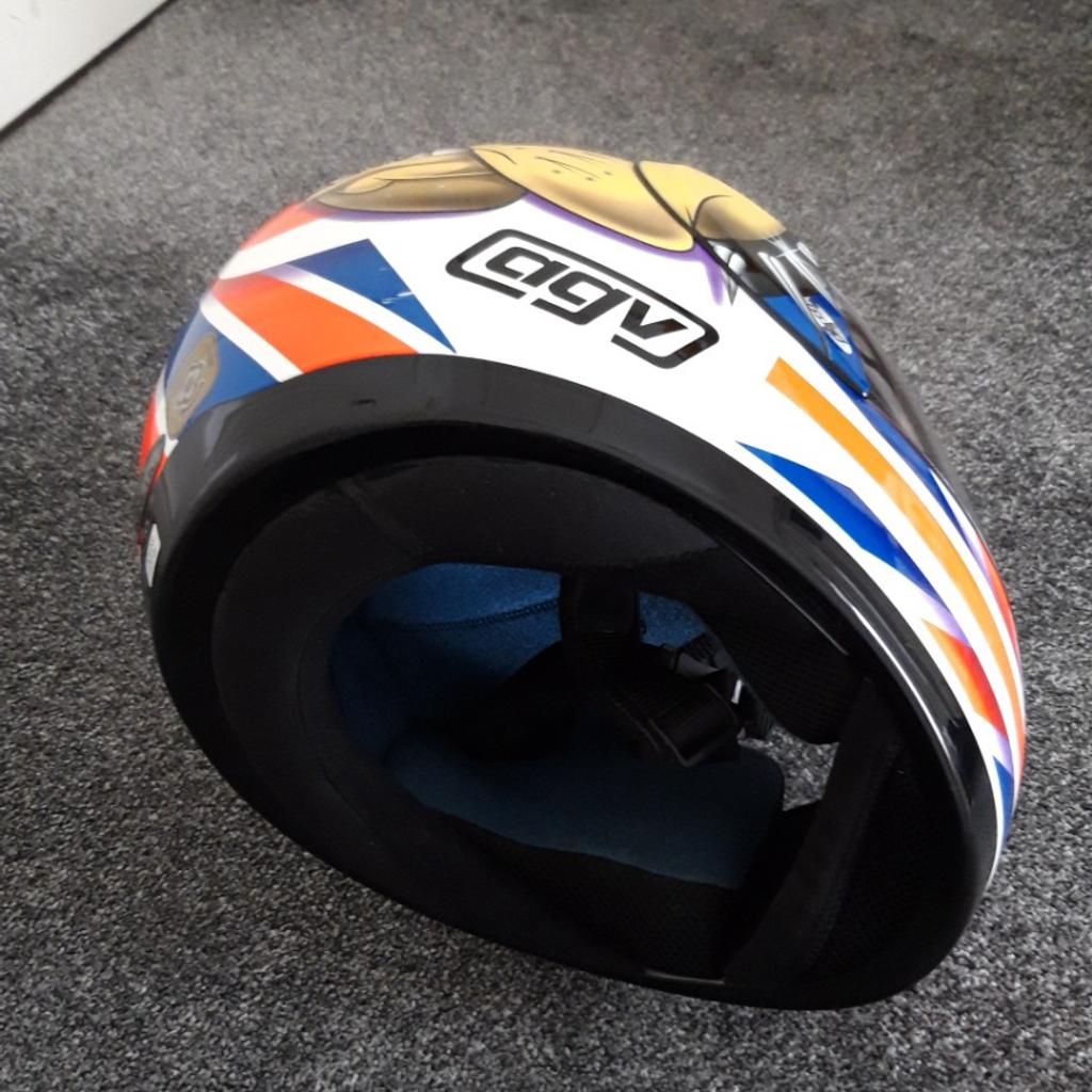 agv motorcycle helmet British Bulldog motif in B61 Bromsgrove for £15