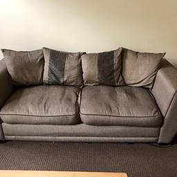 Sofa and chair, used condition, must collect and transport yourself from S70.