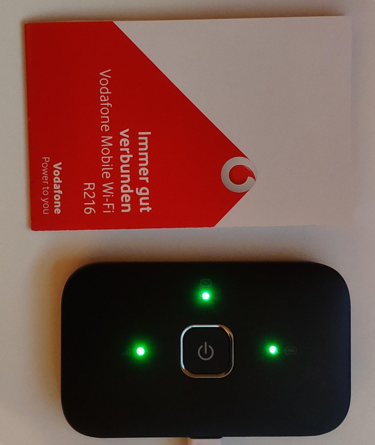 Vodafone R216 Mobile W-LAN Router LTE schwarz in 34633 Ottrau für 25,00 ...