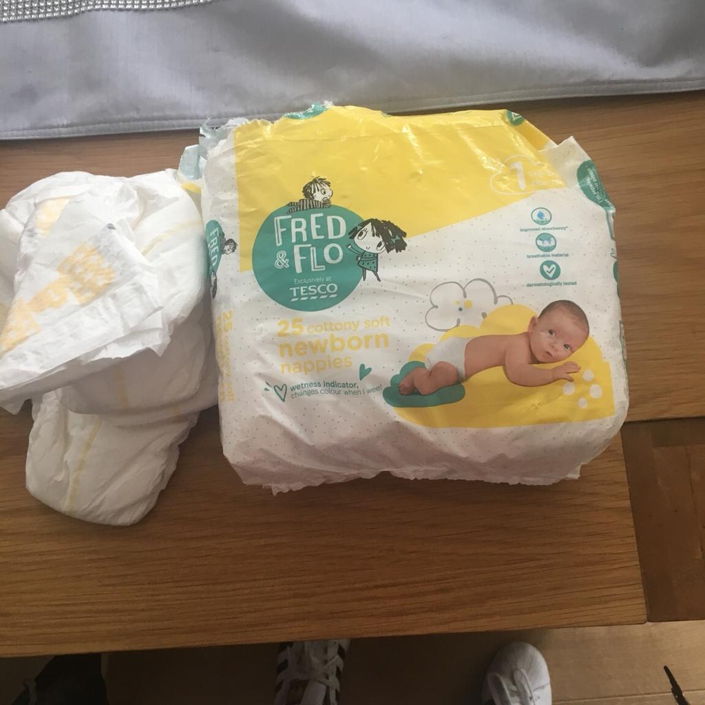 Fred and flo store nappies size 1