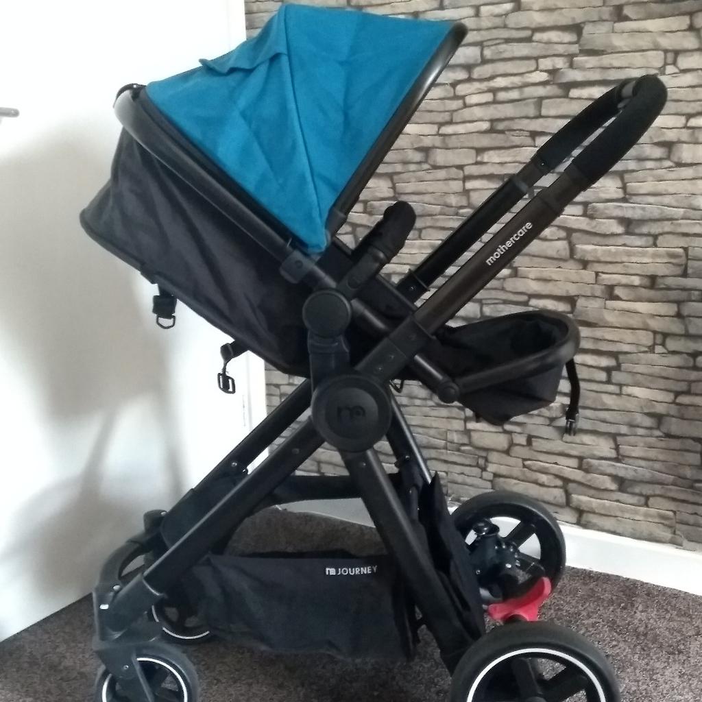 Mothercare Journey Teal 3 Way Travel System in BD2 Bradford for