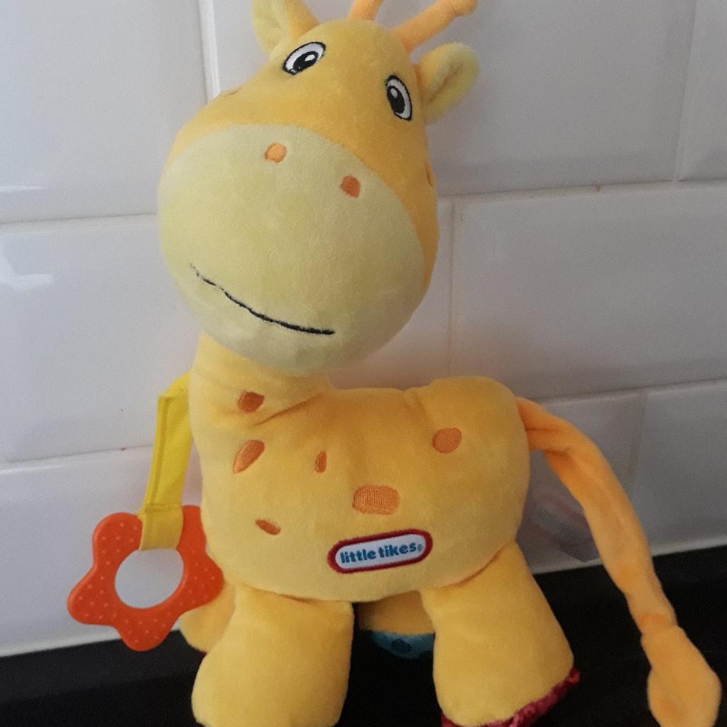 Little tikes giraffe soft on sale toy