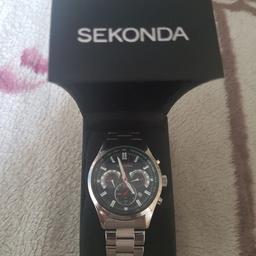 Chronograph watch with box as new