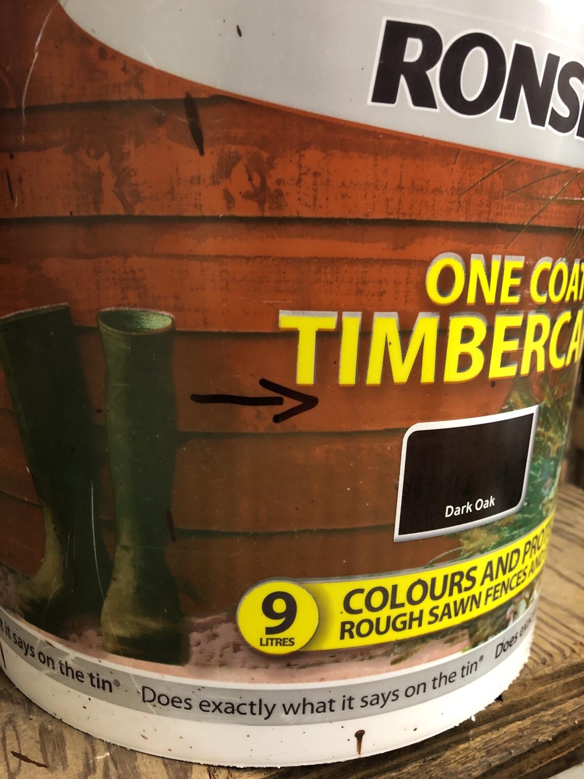 Ronseal One Coat Timbercare - Dark Oak In North Warwickshire For Free ...