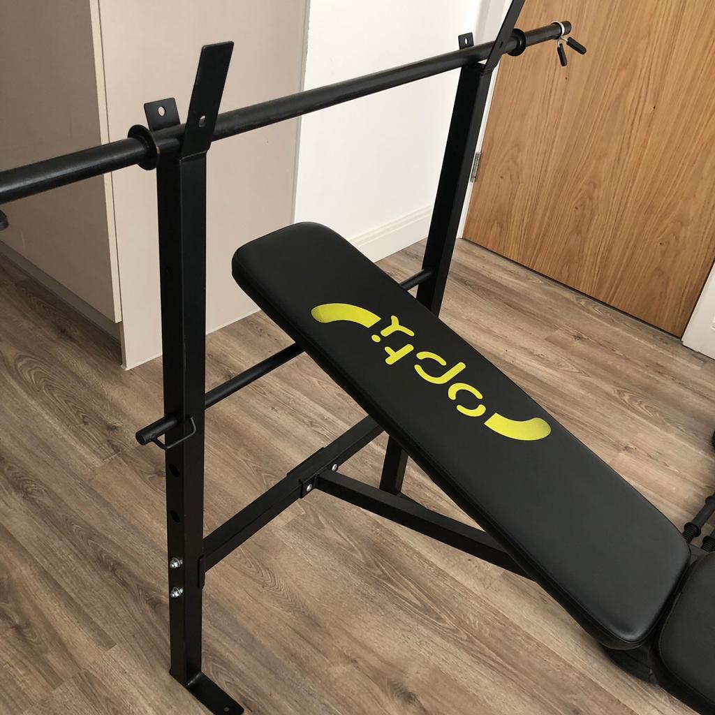 Opti weights bench with 30kg new arrivals