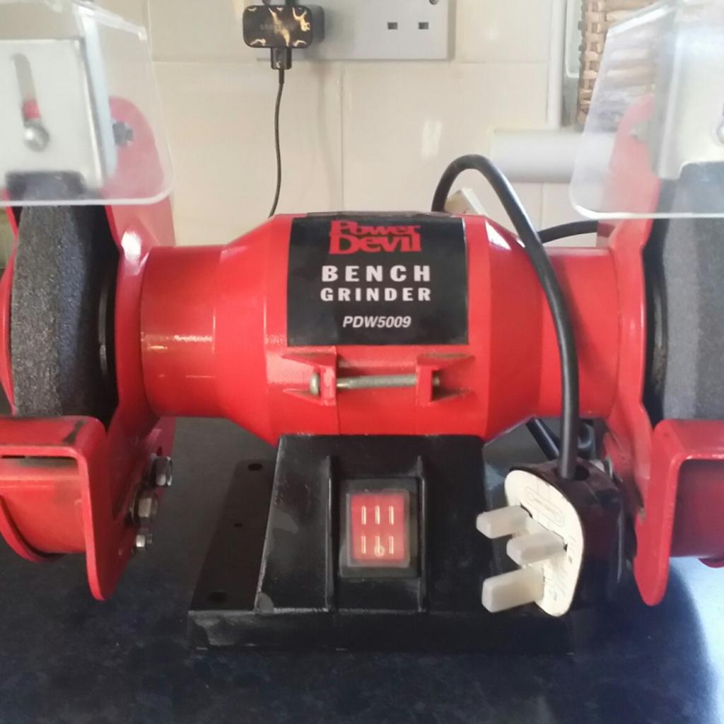 Power devil deals bench grinder