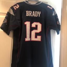 OPEN TO OFFERS‼️
New England patriots Tom Brady jersey!
It’s a youth XL but it would fit a men’s small oversized and a men’s medium as a tightish fit!
Bought from the NFL Europe online shop for around £60.00! 
Only worn once! So in perfect condition!
Postage is an extra £5!