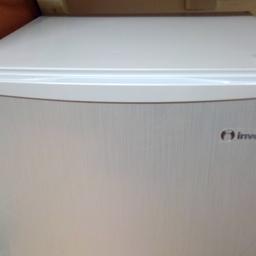 Inventron SILENT Mini Fridge. For Condition See Pics 47x44x48cm

Good working order, but no freezer door.

There is a mini freezer part inside, I broke the door, what Instill have, but we have not used. 

Its need soke attention as the freezer part makes ice slowly, so better to defrost in every 2-3 months. 

Collection is better as postage will be pricey. I cam post if necessary.

Please see pictures

47 x 44 x 48 cm

I think its about 36-43 litres approximately