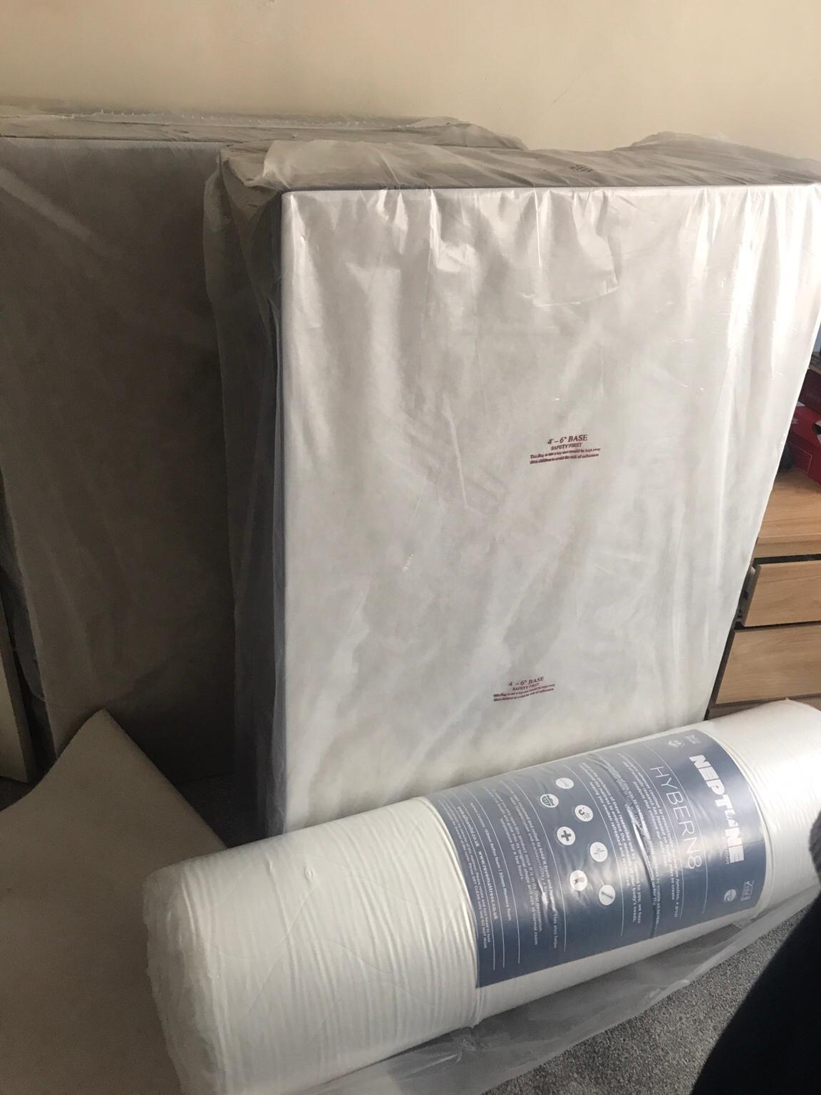 BRANDNEW DOUBLE BED PLUS ROLL MATTRESS in S30 Sheffield für £ 80,00 zum