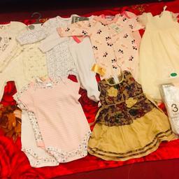 Baby girls bundle clothes
Size: 0-3 , 0-6 , 12-18 months clothes
New with tag
Never used