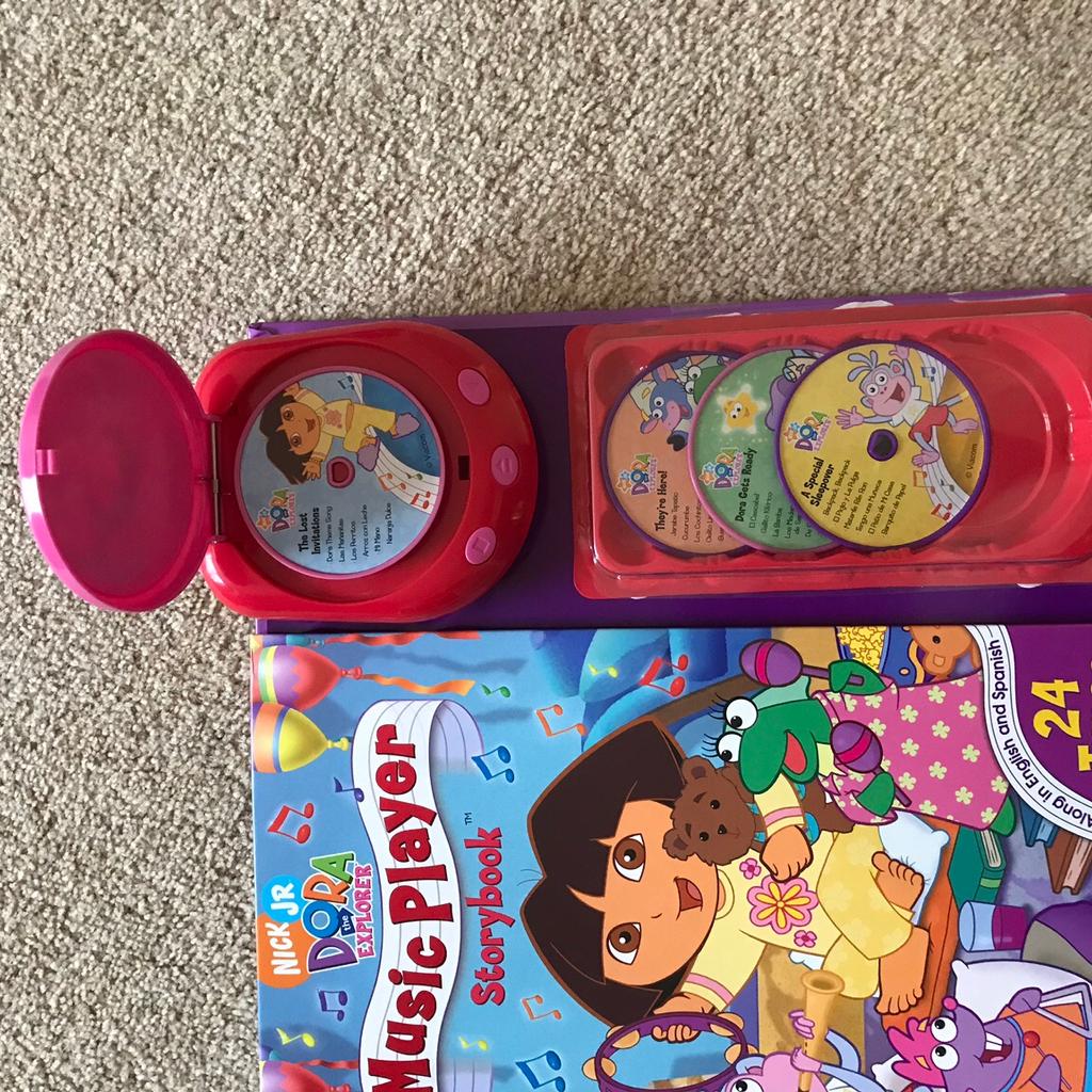 Dora the Explorer music player book - unused in HP3 Dacorum for £3.00 ...