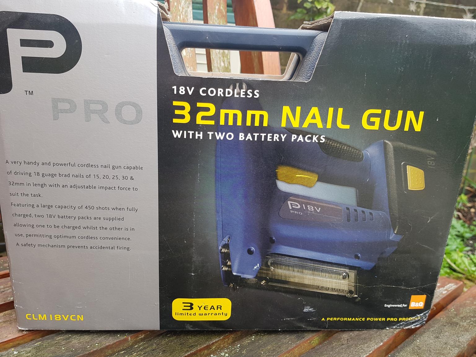 B&Q Pro Nail Gun in BR1 Bromley for £38.00 for sale Shpock