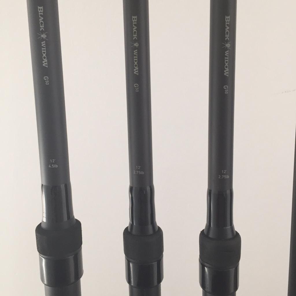 Daiwa Black widow G50 carp rods in North Hertfordshire for £80.00 for sale