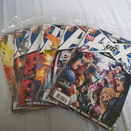 Marvel Comics Avengers vs X-Men.

Verkaufe die komplette Comic Reihe 1 bis 6
avengers vs x-men
Sie würden von mir nur einmal gelesen und danach sorgfältig eingetütet und gelagert

Versand möglich