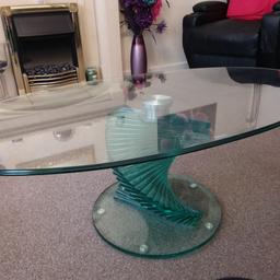 with intricate spiral step centre
gorgeous item very sturdy
few marks from general wear n tear

collection from Westhoughton 
top unscrew for ease of transport
very heavy
