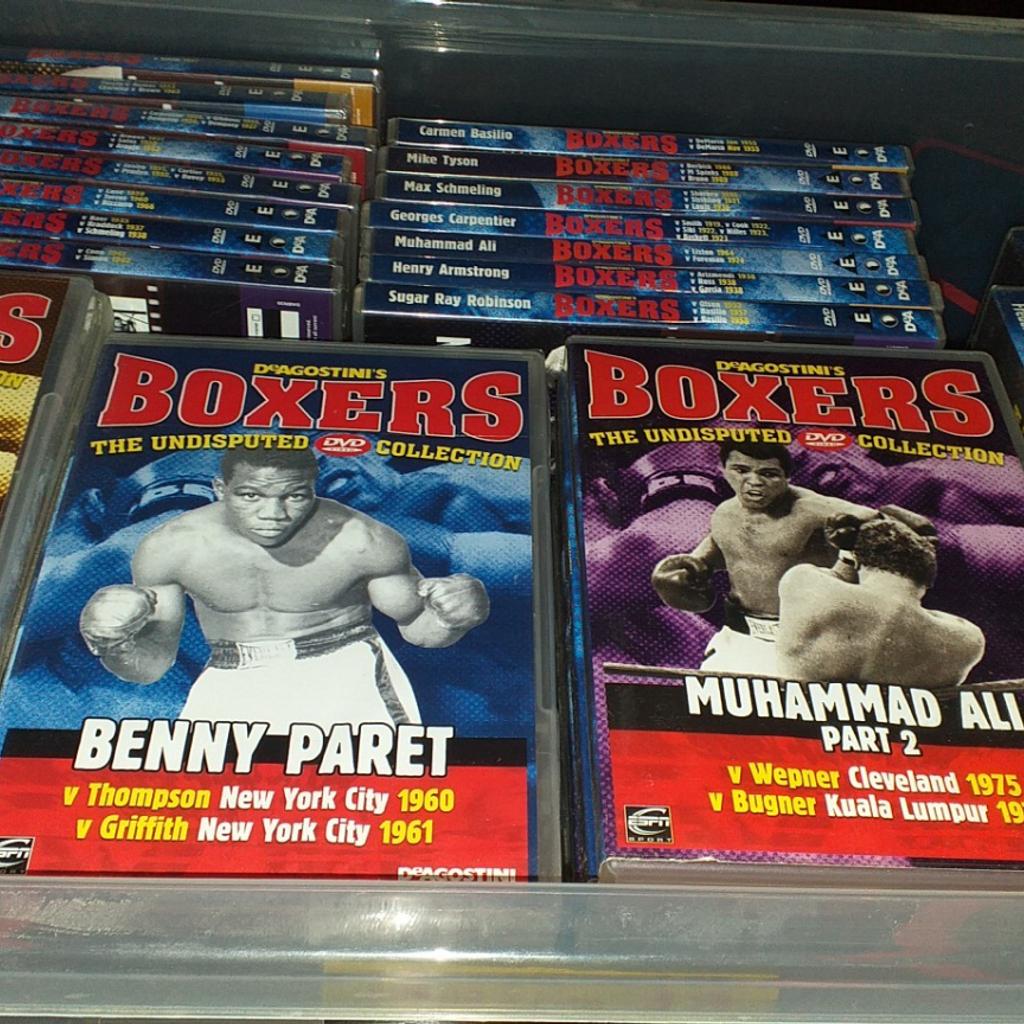 full set of 50 deagostini boxing DVDs and mag in CM2 Chelmsford für 40 ...